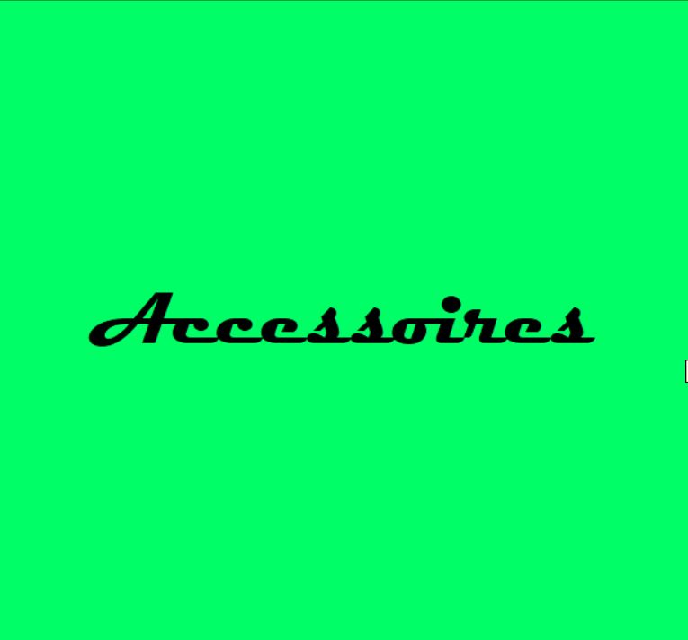 Accessoires